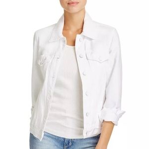 REVOLVE x J Brand Women’s Denim Trucker Jacket Optic White Size XS